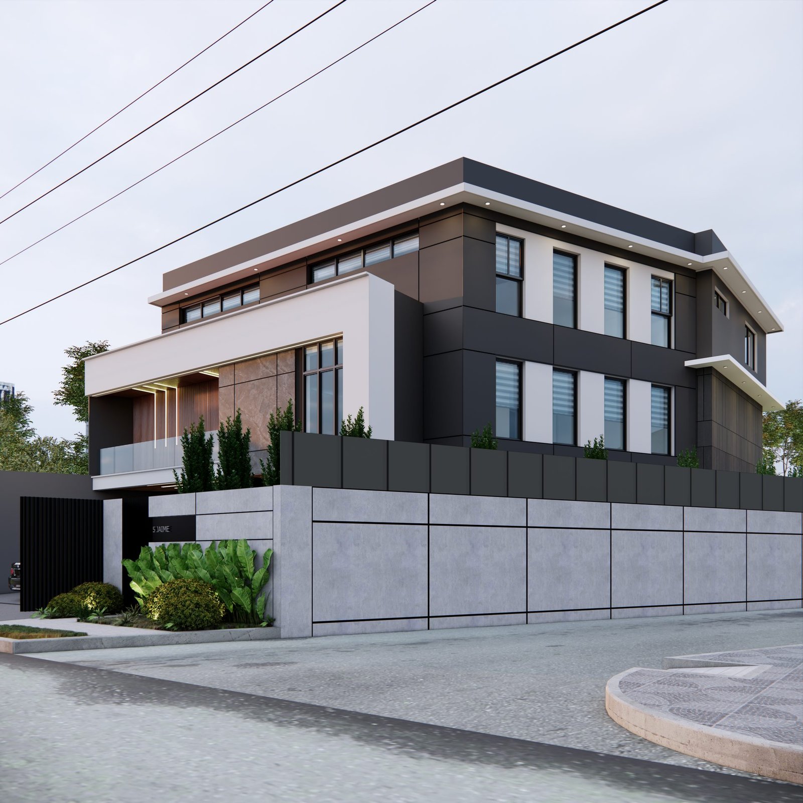 The Pandemic House — Corner Angle