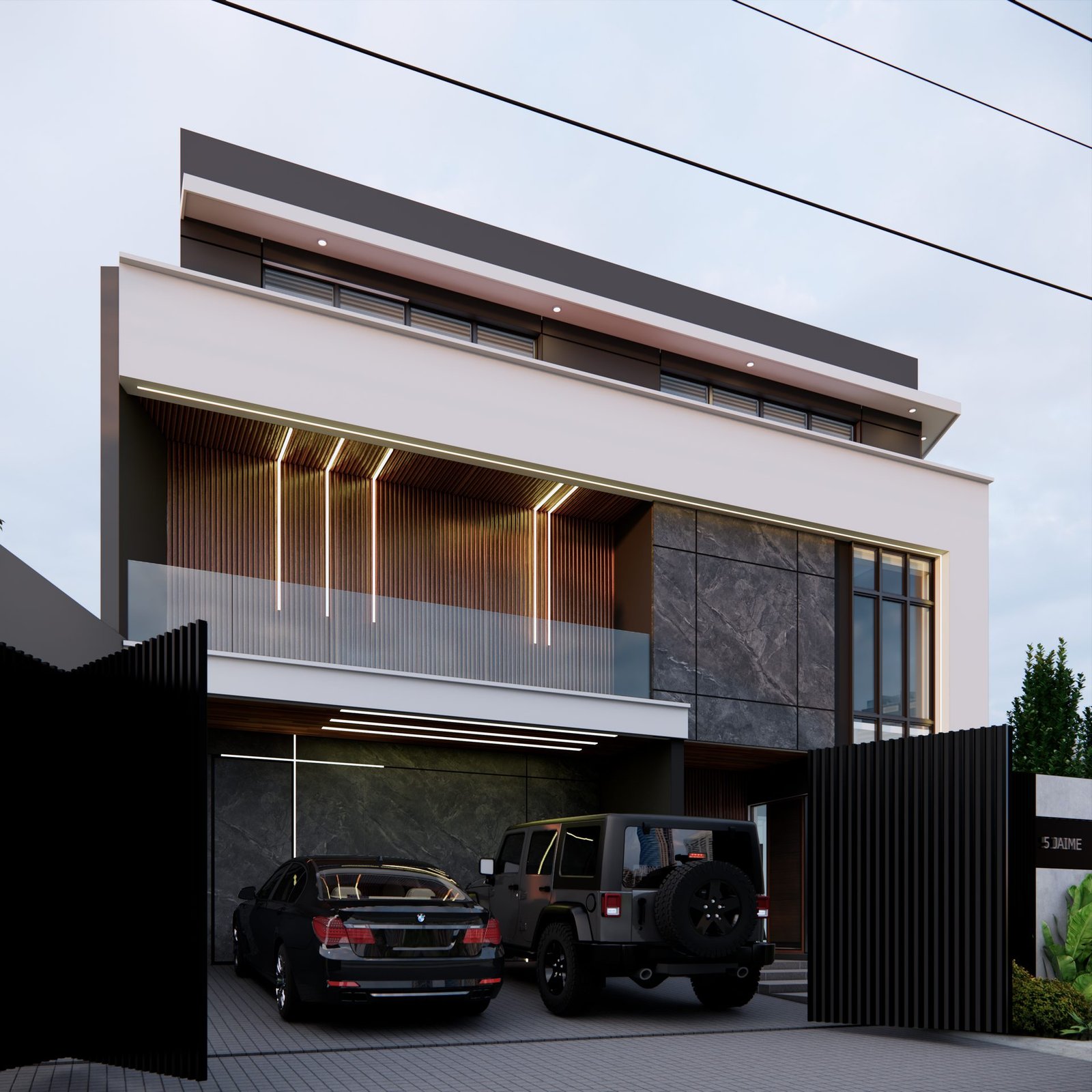 The Pandemic House — Garage & Carport