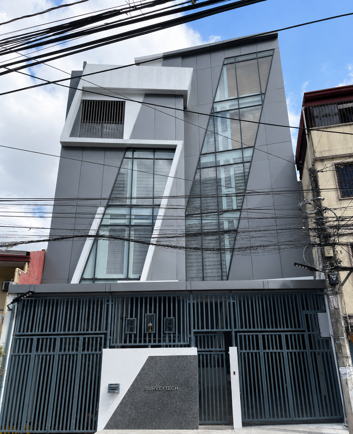 The Slanted Building — Actual Photo 2