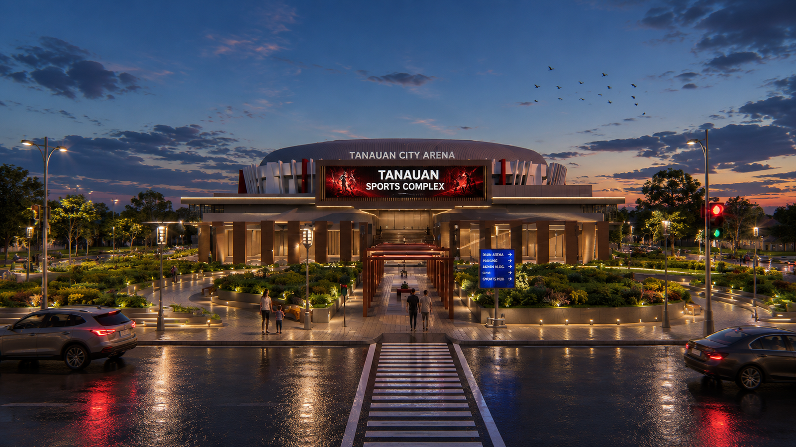 Tanauan Sports Complex — Main Entrance