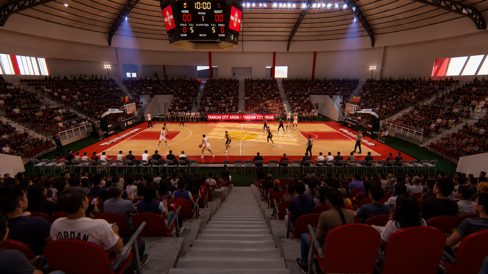 Tanauan Sports Complex — Arena Interior