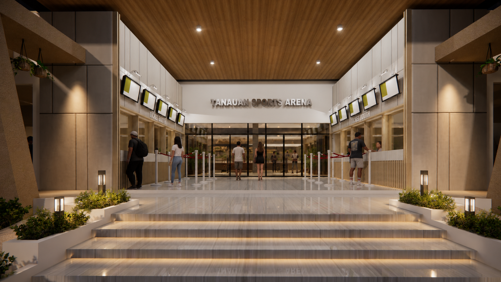 Tanauan Sports Complex — Lobby & Ticket Booths