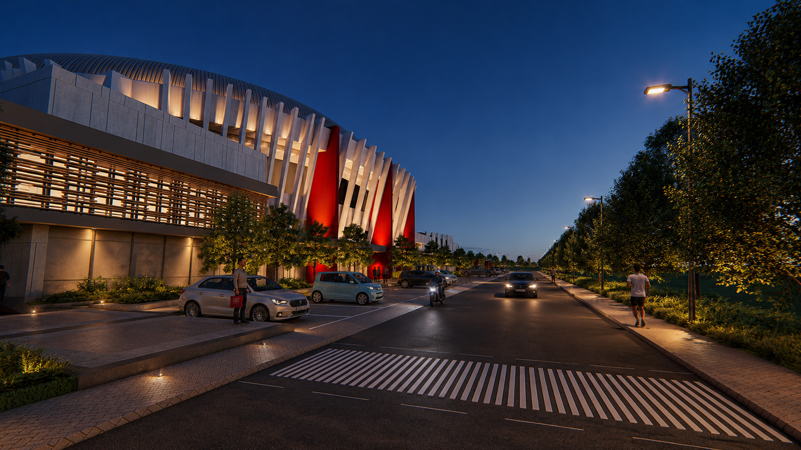 Tanauan Sports Complex — Street Exterior