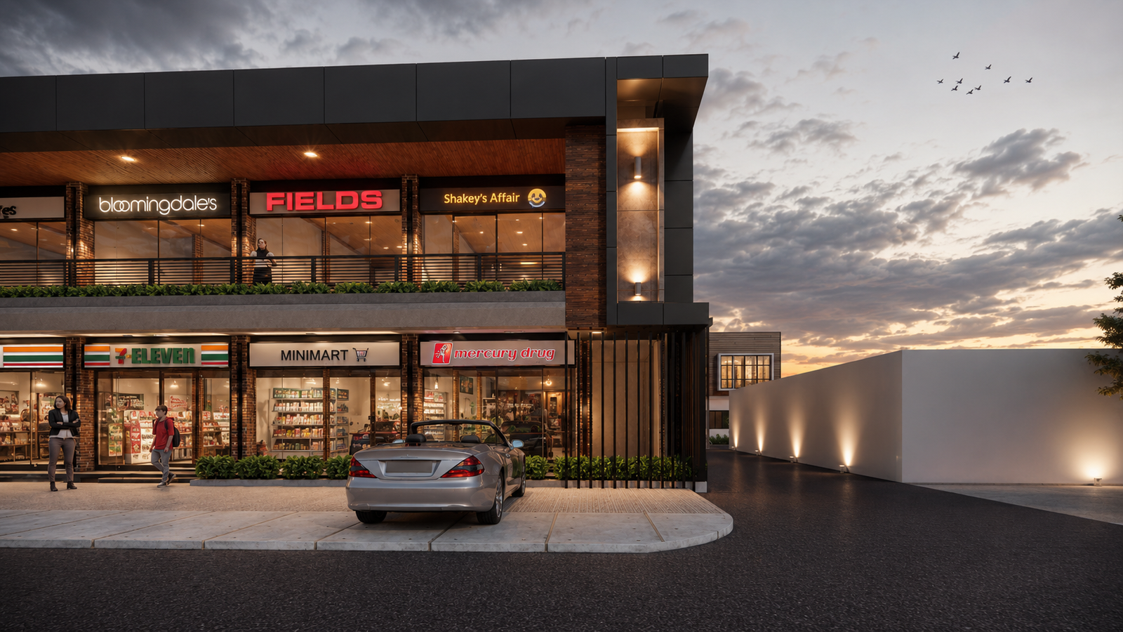 Topacio Commercial Building — Additional Perspective