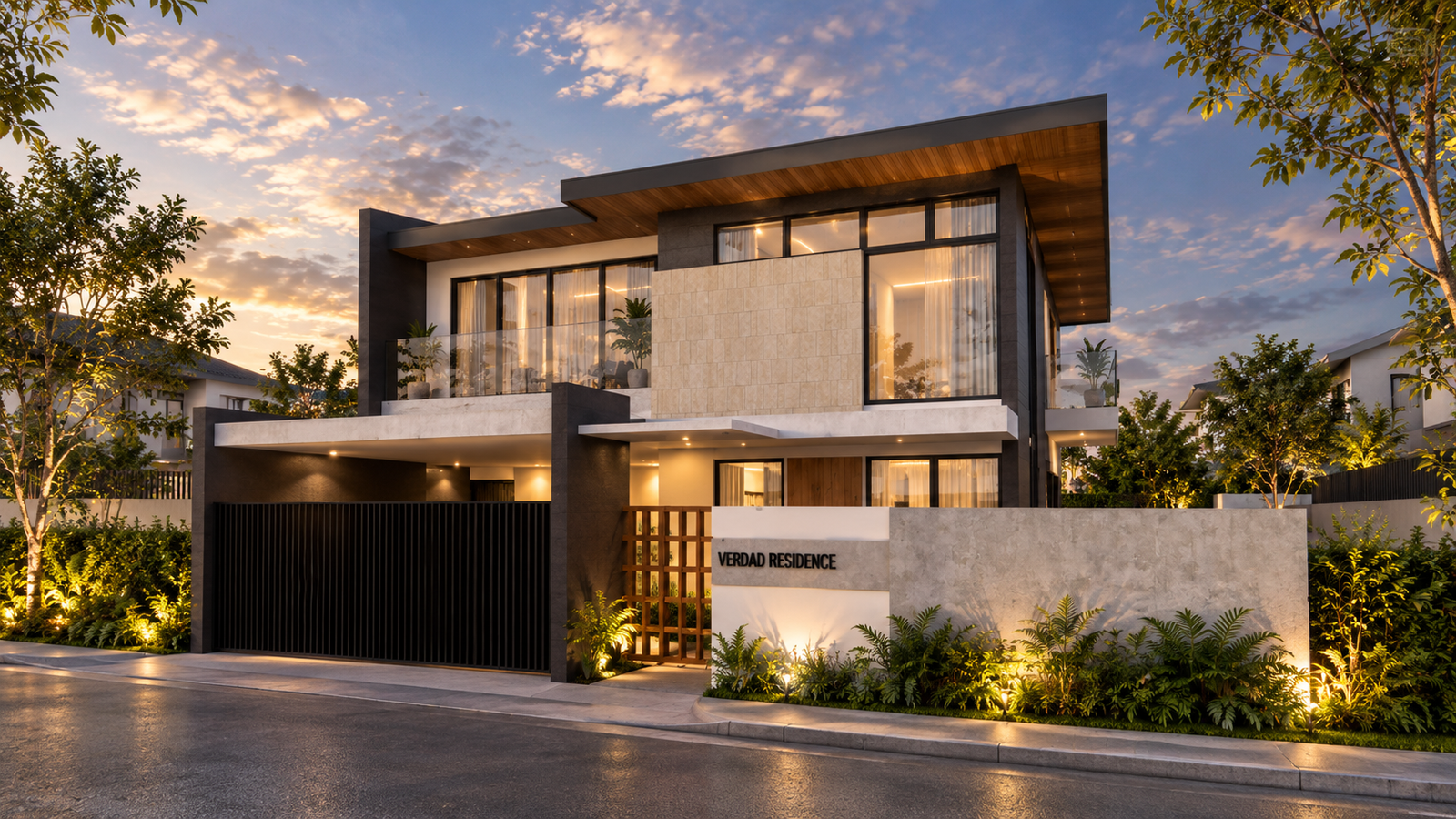 V Residence — Perspective Render
