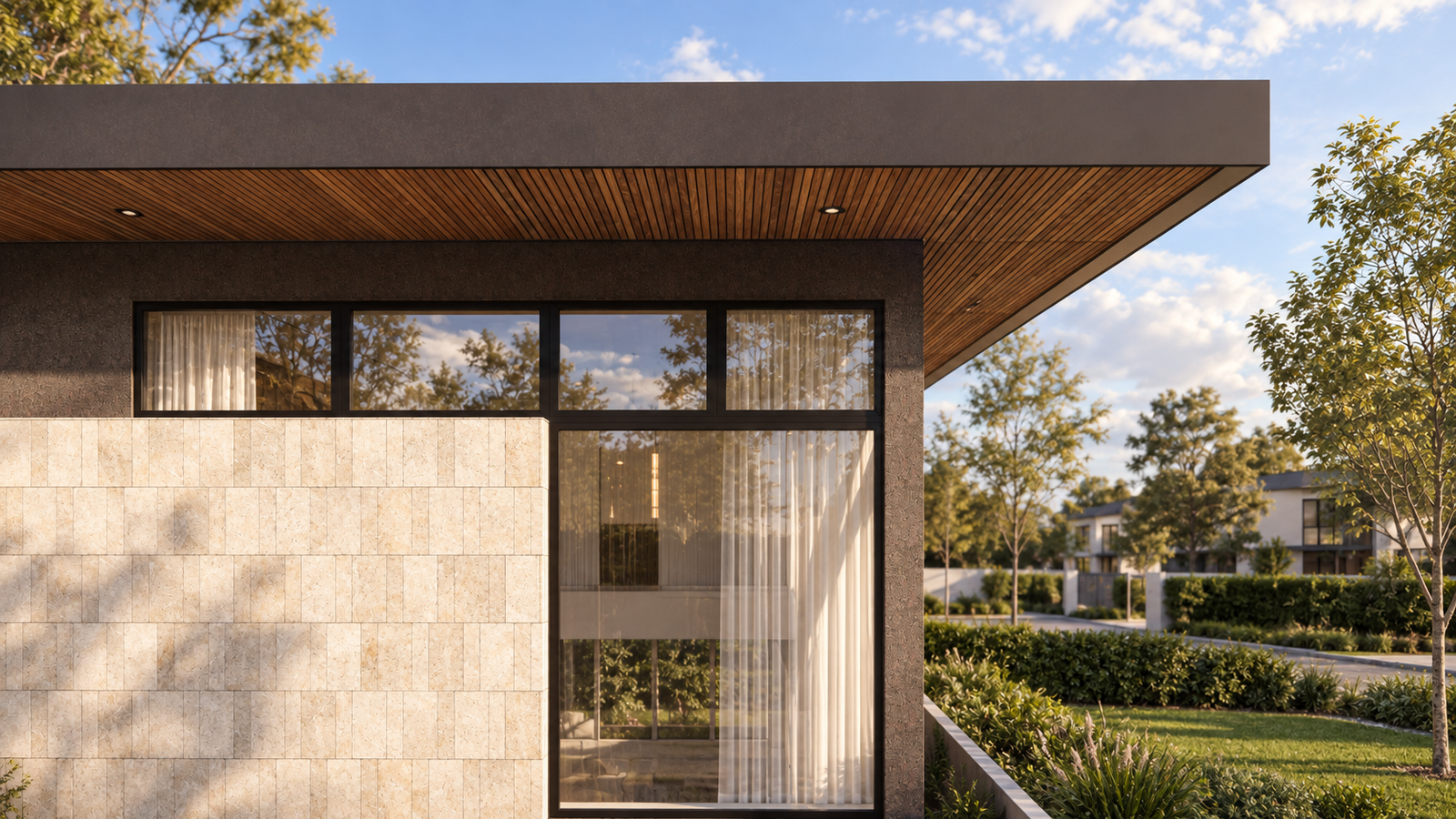 V Residence — Façade Detail